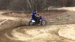 2004 ttr90 Riding