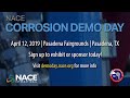 nace corrosion demo day 2019