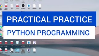 Practical Practice - Python Programming for Class 8