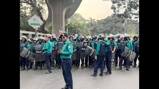 LIVE: আউটসোর্সিং কর্মচারীদের ওপর পুলিশের অ্যাকশন...