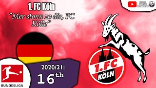 1. FC Köln Anthem - "Mer stonn zo dir, FC Kölle"