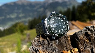 I took the Green Seamaster for a Trip to Canton Glarus (CH)