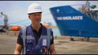 Mads Friis visits APM Terminals Poti