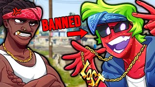 BANNED BY GANGSTER ADMINS GTA 5 RP