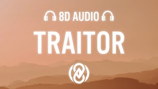 Olivia Rodrigo - traitor (Lyrics) | 8D Audio 🎧