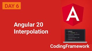 Angular 20 Tutorial Day 6 | Interpolation Explained with Examples