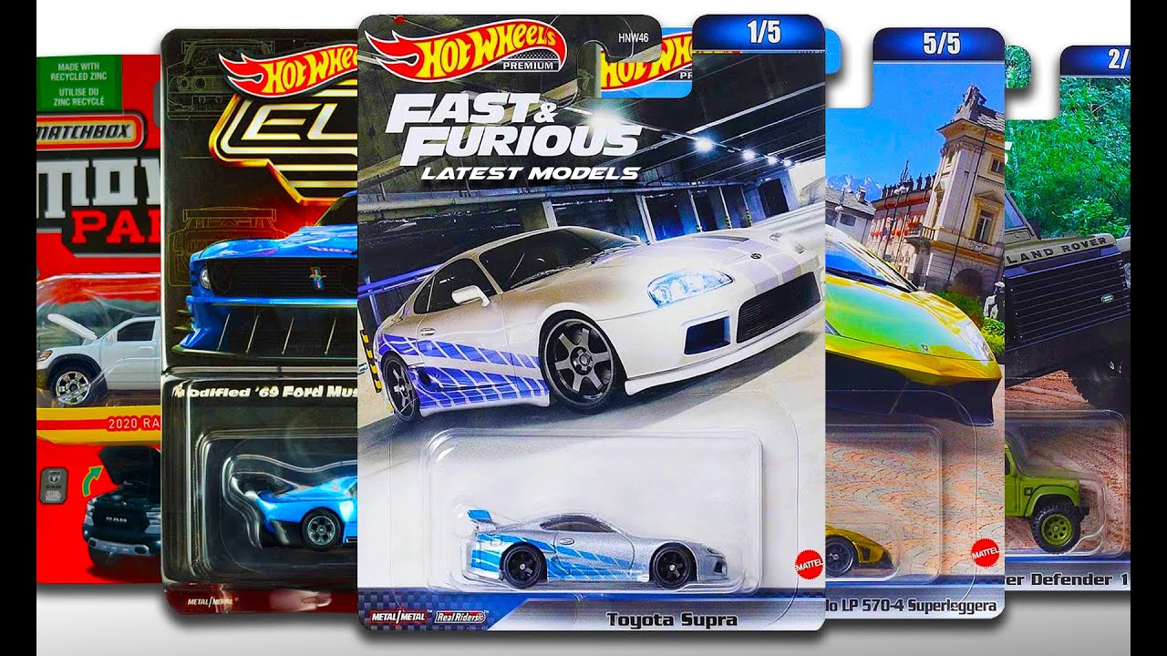 Showcase - Hot Wheels Fast & Furious, Toyota Supra, Chase Model, 2024 ...