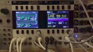 MORDAX - DATA : Dual Digital Oscillators - CV Modulation Example