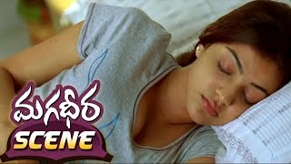 Kajal Aggarwal & Dev Gill Bed Room Scene || magadheera Telugu Movie