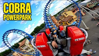 Cobra POV - PowerPark Vekoma Boomerang