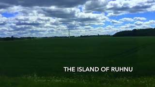 The island of Ruhnu. Estonia