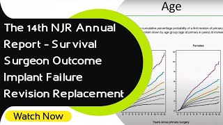 The 14th NJR Annual Report | Survival| Surgeon Outcome | Implant Failure | Revision Replacement