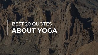 Best 20 Quotes about Yoga | Motivational Quotes | Quotes for Whatsapp
