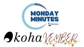 Monday Minutes: Kohavember - Bugzilla