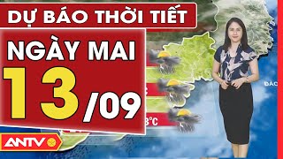 Dự báo thời tiết ngày mai 13/9: Hà Nội trời dịu mát, TP HCM có mưa dông | ANTV
