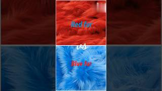 💥Blue fur 🎉✨vs Red fur♥️🌟#whichisbest #gift #chooseyourfavourite