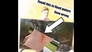 Look what we found in flood waters!!!