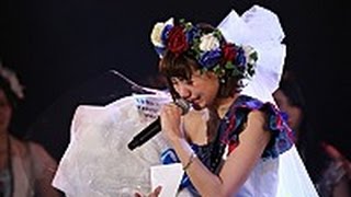 SKE48宮澤佐江 最後の劇場公演に涙