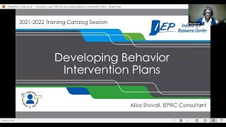 Developing Behavior Intervention Plans