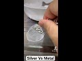 you could easily know if your silver is real or fake