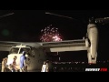 fireworks americafest 2014 mv 22b osprey 嘉手納基地 アメリカフェスト 花火 オスプレイ