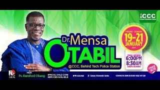 DAY ONE OF OUR WISDOM SERIES 2018 WITH DR. MENSA OTABIL