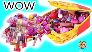 My Scented Lip Gloss Collection ! Lip Smackers Balm Cookie Swirl C Video