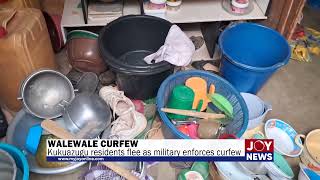 Walewale curfew: Kukuazugu residents flee as military enforces curfew. #JoyNews