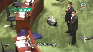 香港新聞 朱凱廸陳志全及許智峯被捕 涉立法會潑惡臭液體-20201118-TVB News