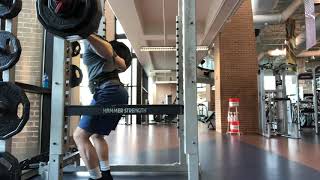 Crazy 40 year old Computer Science Professor tries to squat 400 pounds!  Not click bait!