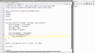 JavaScript - 35. Adding methods to JavaScript objects