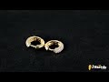 Brinco VIVARA Ouro Amarelo 18k com Diamantes 0,30 cts total, Letra: J, Pureza: S1 - Lapidação Brilha