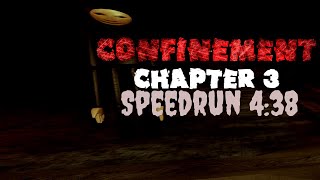 Roblox CONFINEMENT Chapter 3 Part 1 Speedrun 4:38 Solo