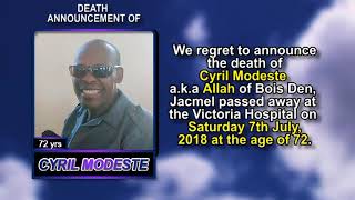 Cyril Modeste short