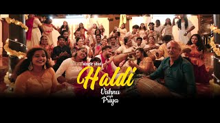 KERALA SINGLESHOT HALDI VIDEO 2022| Priya - Vishnu| Padam Vanamali Song| Sarath Sunthar| Mahy Suresh