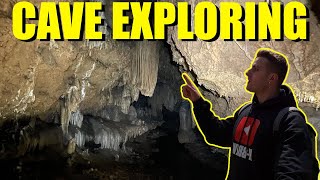 Cave Exploring! Green's Cave, Meramec State Park