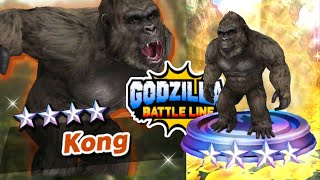 KONG had arrived in Godzilla Battle line Skull Island Stage KONG GAMEPLAY 哥斯拉战线 ゴジラバトルライン ゴジラvsコング