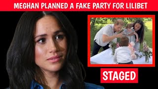 MEGHAN PLANNED EVERYTHING! Leaked Photos Expose Lilibet's Staged Party At Meghan's Toronto House