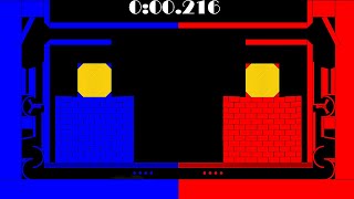 Blue vs Red Marble Race in Algodoo - Thc Game Mobile