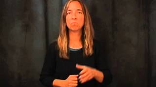 ASLonline2 Unit 13 - Classifier Sentences Movies: Classifier Handshapes