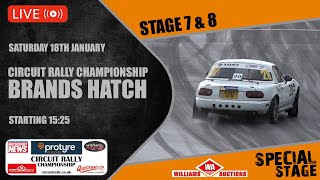 Circuit Rally Championship 24/25 Round 4 - Brands Hatch - Stage 7 \u0026 8