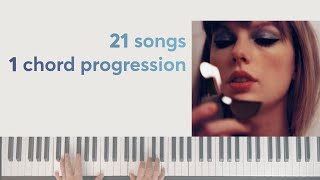 The Taylor Swift Chord Progression - 21 songs 1 progression