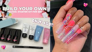 NEW Makartt Build Your Own Polygel Kit | Unboxing + XL Bling Nail Set!