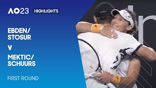 Ebden/Stosur v Mektic/Schuurs Highlights | Australian Open 2023 First Round