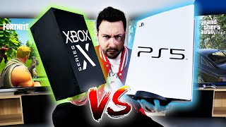 PS5 VS Xbox Series X : le Gros Comparatif ! (rapidité, gameplay,..)