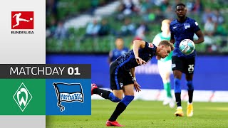 SV Werder Bremen - Hertha Berlin 1-4 | Highlights | Matchday 1 – Bundesliga 2020/21