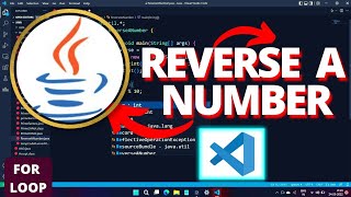 Reverse a Number Using For Loop | Java | Easy Coding