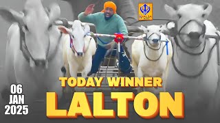 Today Winner | Lalton | Ludiana | Ox Races | 21.88 | 06 Jan 2025 | Khalsaji Tv