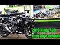 2018 Kawasaki Ninja 400 First Ride | Best Beginner Bike?!