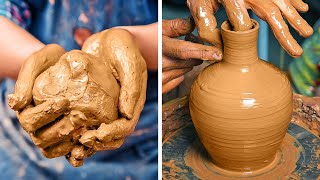 FANTASTIC CLAY POTTERY HACKS AND TRICKS | Ideas for Beginners and Pros 🤩